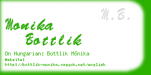 monika bottlik business card